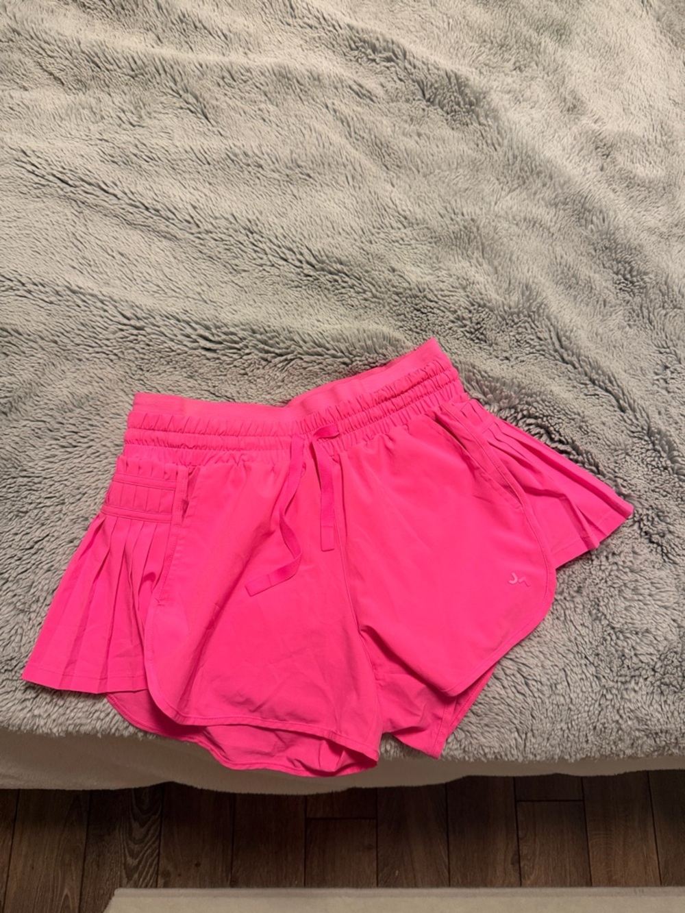 JoyLab Hot Pink Pleated Athletic Skort Shorts